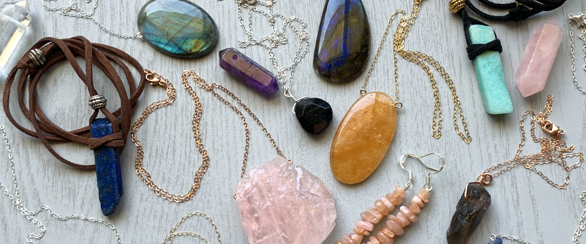 Raw Crystal Jewelry Mystery Boxes