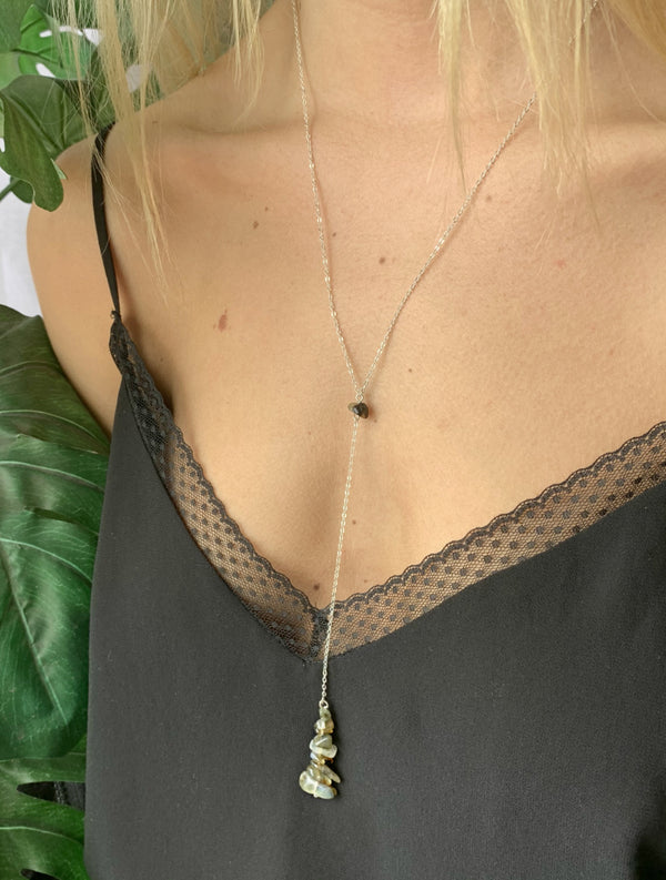 Labradorite Crystal Necklace