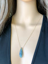 Long Labradorite Necklace