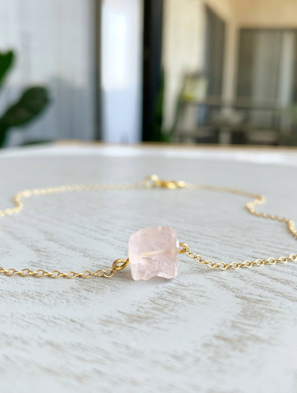 Rose Quartz Necklace