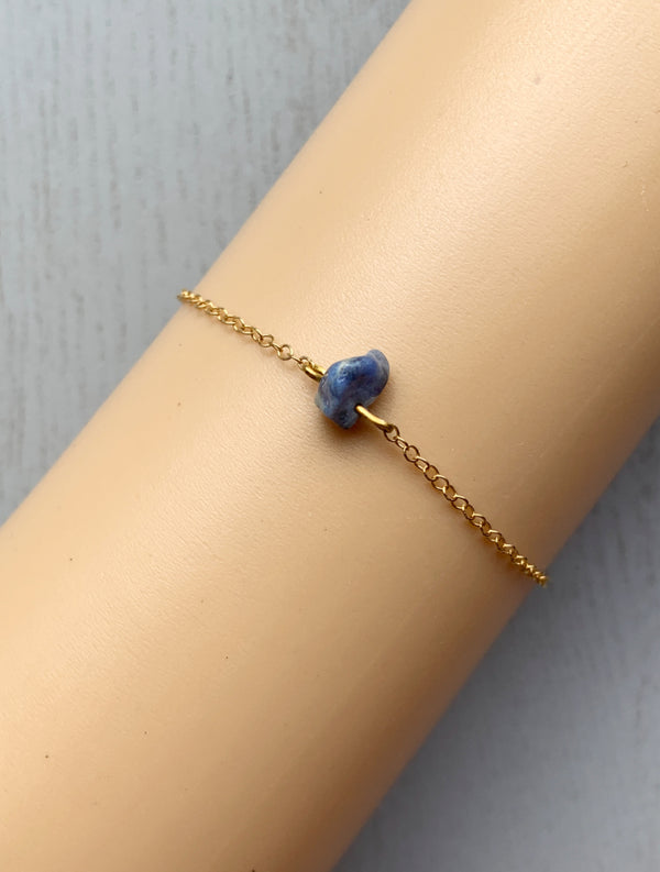 Dainty Sodalite Bracelet