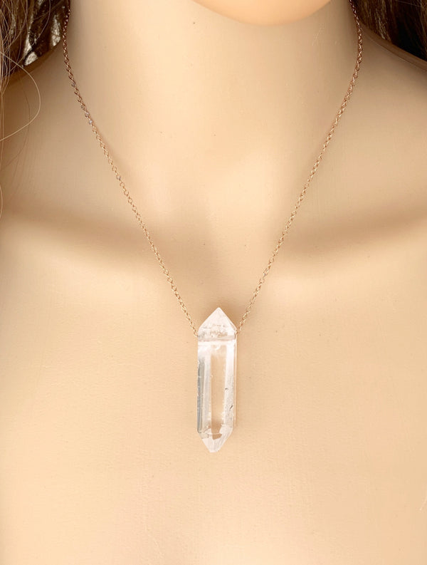 Medium Quartz Necklace