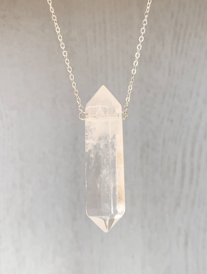 Authentic Clear Quartz Necklace, Protection Stone Necklace, Natural Clear Quartz Necklace, April Birthstone Jewelry, Clear Quartz Jewelry, Large quartz necklace with silver chain, Natural quartz crystal pendant necklace, Handmade large quartz stone necklace, Quartz healing crystal necklace, Statement raw quartz necklace, Crystal energy quartz pendant, Large quartz crystal necklace, Quartz pendant with sterling silver chain, Handcrafted quartz crystal jewelry.
