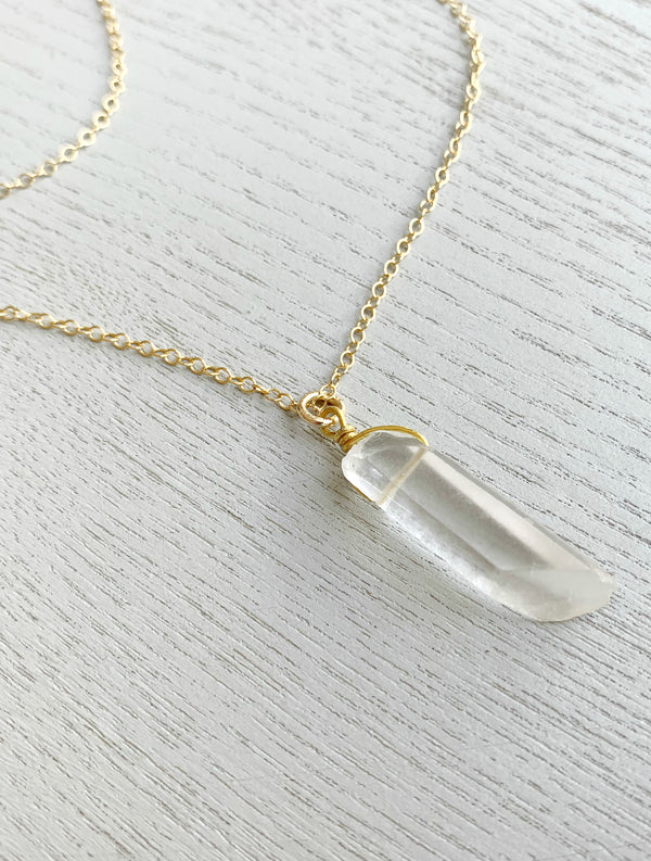 Clear Quartz Necklace