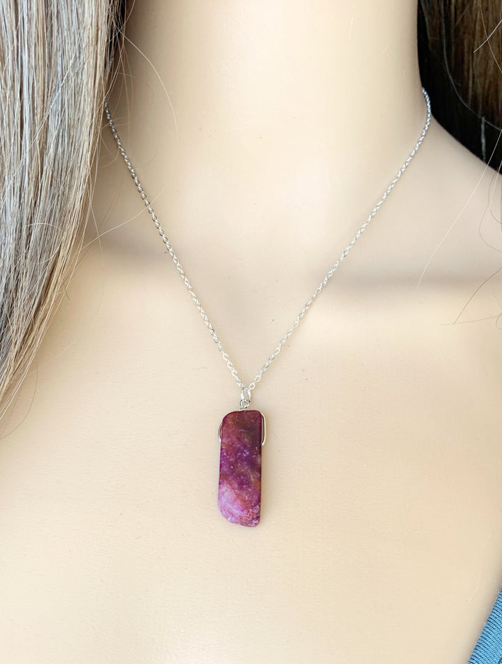 Keepsake Crystal Jewelry, Customized Stone Jewelry, Raw Lepidolite Necklace, Raw Lepidolite Necklace Jewelry, Lepidolite Jewelry, Crystal Jewelry Gift for Friend, Handmade Crystal Jewelry, Handcrafted Gemstone Pendant Jewelry, Raw Lepidolite Pendant, Healing Crystal Necklace, Healing Necklace, Real Lepidolite Stone, Purple Crystal Pendant, Crystal Jewelry, Stone of Transition, Rock Pendant Birthday Gift.